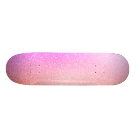 Rosa Sparkle-Skateboard Skateboard