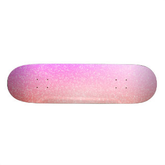 Rosa Sparkle-Skateboard Skateboard