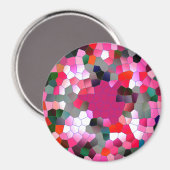 Rosa Spaß..... Magnet (Vorderseite/Rückseite)
