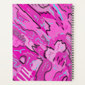 Rosa! Spaß mit Abstrakter Kunst Planer (Rückseite)