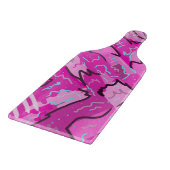 Rosa! Spaß mit Abstrakter Kunst Schneidebrett (Ecke)