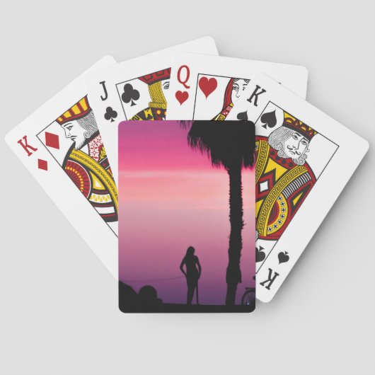 ROSA SPIELKARTEN (Rückseite)