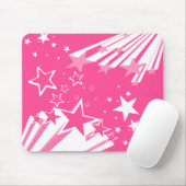 Rosa spielt Mausunterlage die Hauptrolle Mousepad (Mit Mouse)