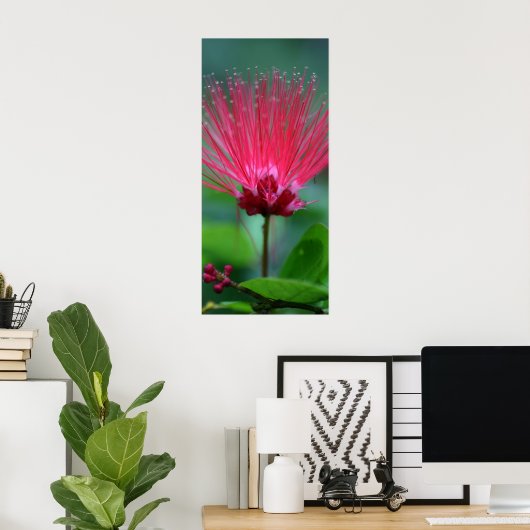 Rosa Spikes Poster (Heimbüro)