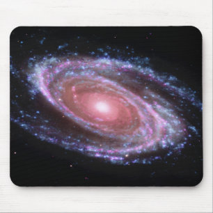 Rosa Spiralarm Mousepad