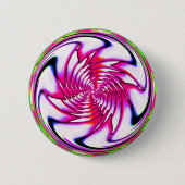 Rosa Spirale Button (Vorderseite)