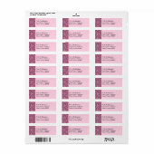 Rosa Spitze auf schwarz (Vorne)