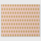 Rosa Spitzen-Geschenkpapier Geschenkpapier (Flach)