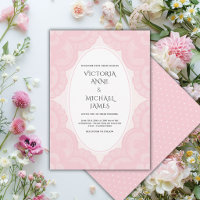 Rosa Spitzen Whimsical Vintage Hochzeit