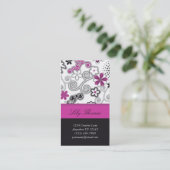 Rosa Splendar Visitenkarte (Stehend Vorderseite)