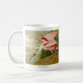 Rosa Spoonbill-Kaffee-Tasse Kaffeetasse (Links)