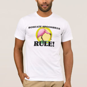 ROSA SPOONBILLS Regel! T-Shirt