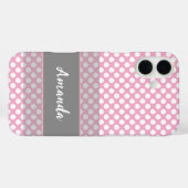 Rosa Spot Elegante Case-Mate iPhone Hülle (Rückseite (Horizontal))