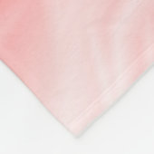 Rosa Spritzen Fleecedecke (Ecke)
