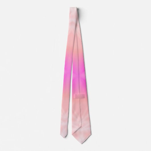 Rosa Spritzen Krawatte (Rückseite)