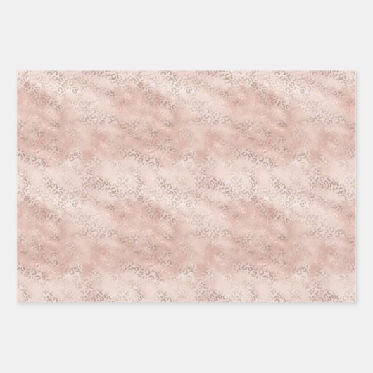 Rosa Spritzer Abstrakt Geschenkpapier Set (Vorderseite 2)