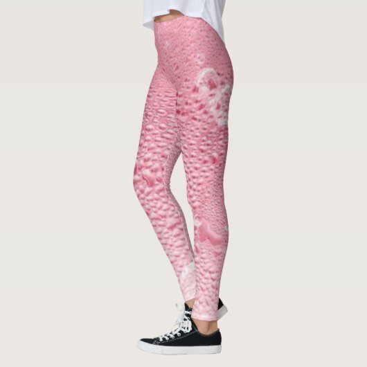 Rosa sprudelnde Champagne Leggings (Links)