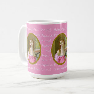 Rosa St. Agatha (M 003) 15 oz. Kaffeetasse