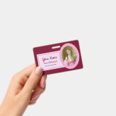 Rosa St. Agatha (M 003) Abzeichen 2 Ausweis (Handheld)