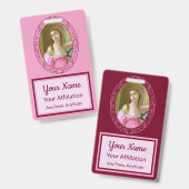 Rosa St. Agatha (M 003) Abzeichen 3 Ausweis (Vorder- & Rückseite)