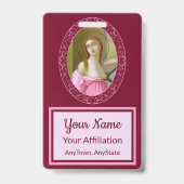 Rosa St. Agatha (M 003) Abzeichen 3 Ausweis (Rückseite)