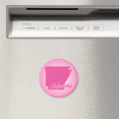 Rosa Staat Arkansas Magnet (In Situ (Geschirrspüler))