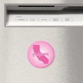 Rosa Staat California Magnet (In Situ (Geschirrspüler))