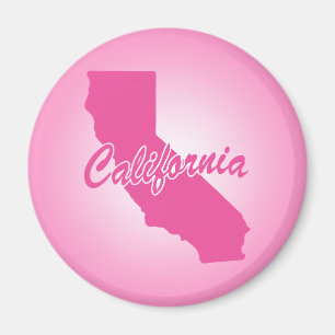 Rosa Staat California Magnet