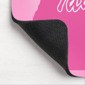 Rosa Staat Idaho Mousepad (Ecke)