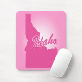 Rosa Staat Idaho Mousepad (Mit Mouse)