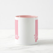 Rosa Staat in New Mexico Form Tasse (Zentrum)