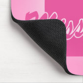 Rosa Staat Missouri Mousepad (Ecke)