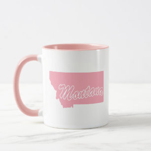 Rosa Staat Montana Tasse