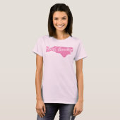 Rosa Staat North Carolina T-Shirt (Vorne ganz)