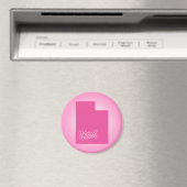 Rosa Staat Utah Magnet (In Situ (Geschirrspüler))