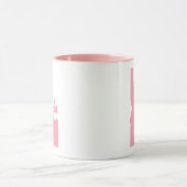 Rosa Staat von Idaho Form Tasse (Zentrum)