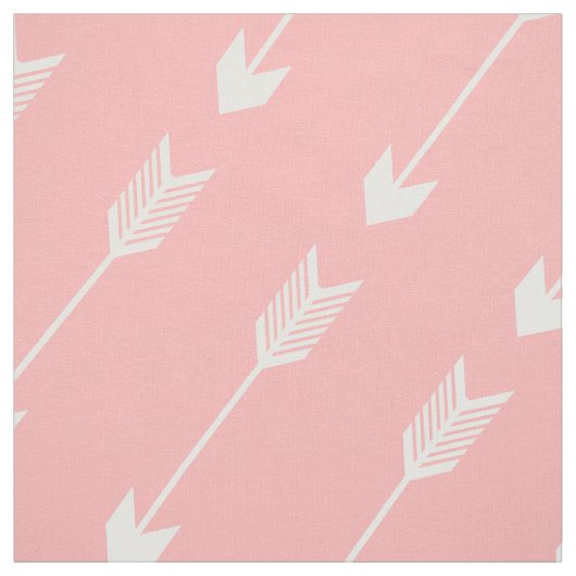 Rosa Stammes- Pfeil-Muster Stoff (Muster)
