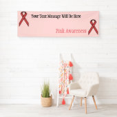 Rosa Standard Ribbon Banner (Insitu)