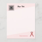 Rosa Standard Ribbon Flyer (Vorne)