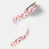 Rosa Standard Ribbon Satinband (Rückseite)