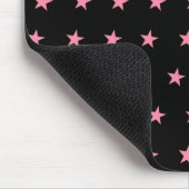 Rosa Star Mousepad (Ecke)