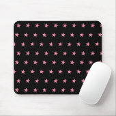 Rosa Star Mousepad (Mit Mouse)
