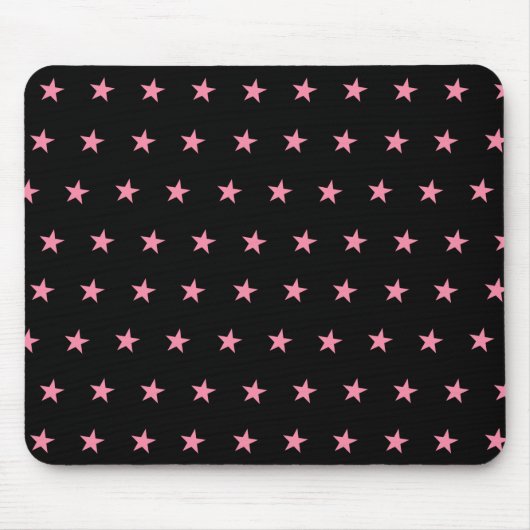 Rosa Star Mousepad (Vorne)