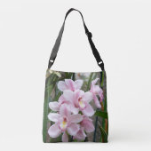 Rosa-Star-Orchiale Tragetaschen Mit Langen Trägern (Rückseite)