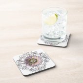 Rosa Starfish Untersetzer (Rechte Seite)