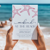 Rosa Starfish | Wochenende bei der Einladung zum S