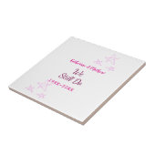 Rosa Stars Jubiläum der Erneuerung Moderne Fliese (Seite)