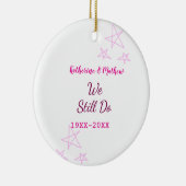 Rosa Stars Jubiläum der Erneuerung Moderne Keramik Ornament (Rechts)