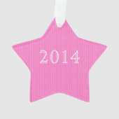 Rosa Steigungs-leidenschaftlicher Tänzer mit Ornament (Rückseite)