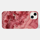 Rosa Stein iPhone Hülle (Rückseite (Horizontal))